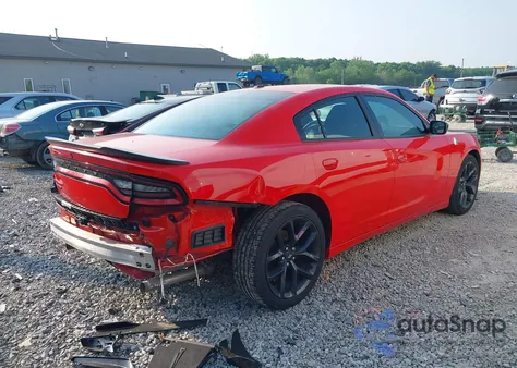 2022 Dodge Charger Sxt Rwd из США, поврежденный, VIN 2C3CDXBG7NH129705